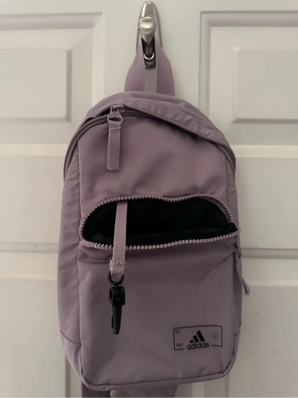 adidas Sling Crossbody Bag in Light Mauve - Picture 2 of 5